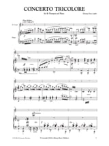 Concerto Tricolore - Thomas Doss - Partition - Trompette